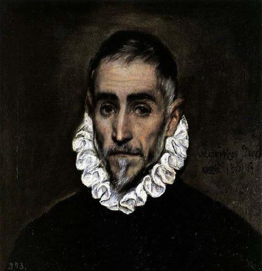 El Greco An Elderly Gentleman Sweden oil painting art